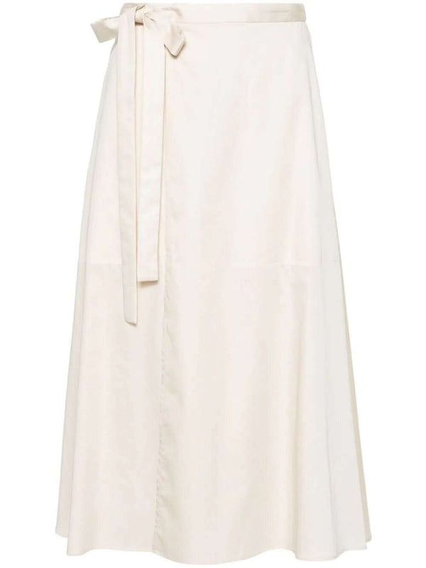 Alix Cotton Wrap Skirt