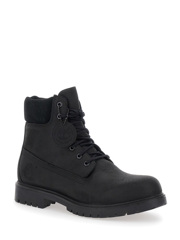 Timberland Black Lace-Up Boots