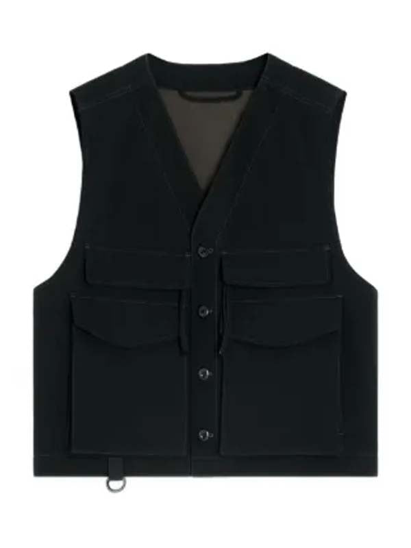 Lemaire Black Vests