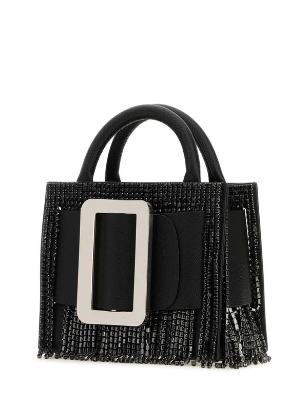 Bobby 18 Crystal Buckle Tote Bag