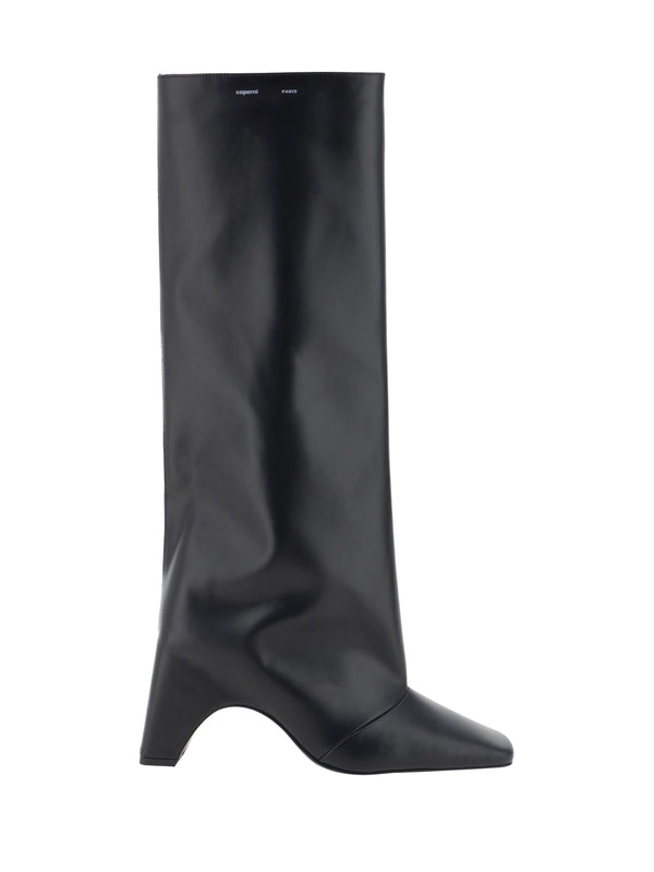 Bridge Leather High Boots