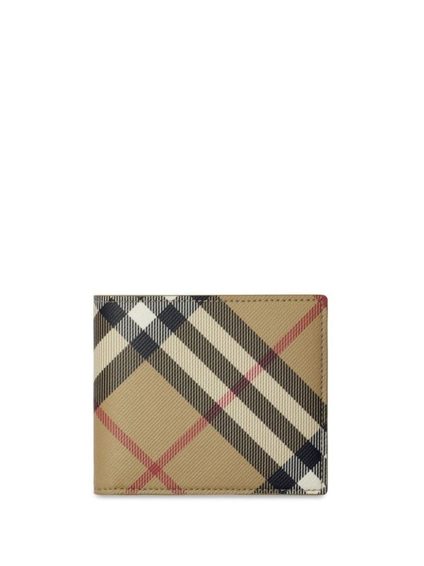 Vintage Check Wallet