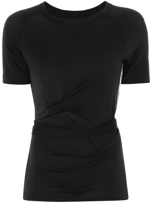 Y3 Black Short Sleeve T-Shirt