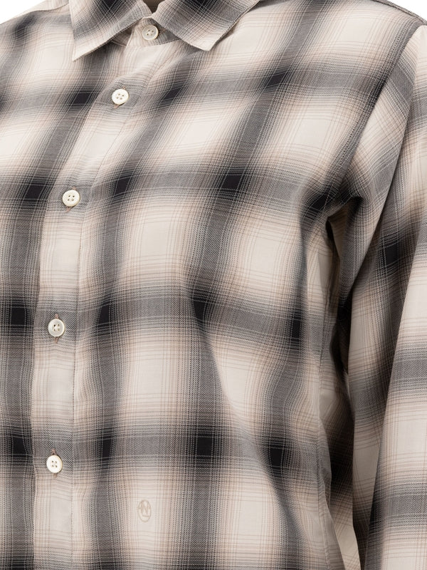 Check Pattern Long Sleeve Shirt