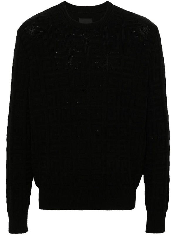 4g All-Over Crewneck Knit