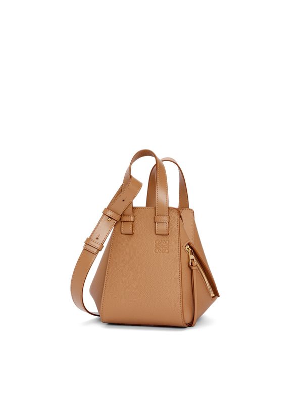 コンパクトハンモックレザートートバッグ