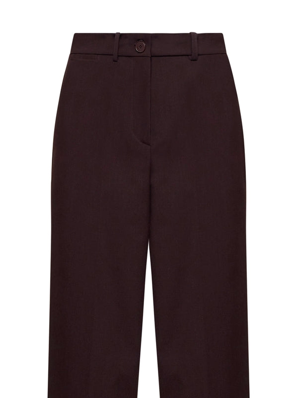 Pin-Tuck Detail Pants