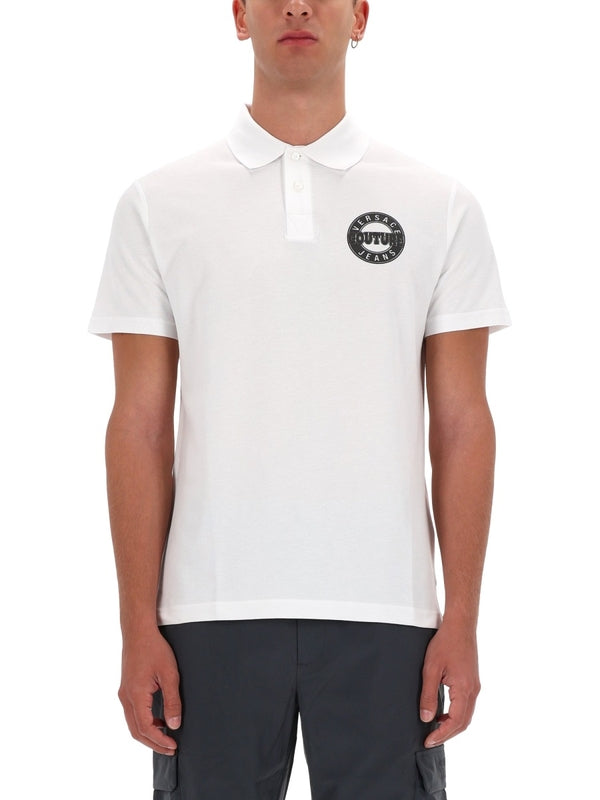 Versace White Polo Shirts