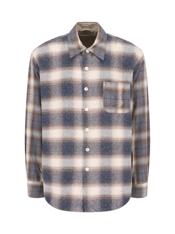 Above Check Cotton Shirt - Jente