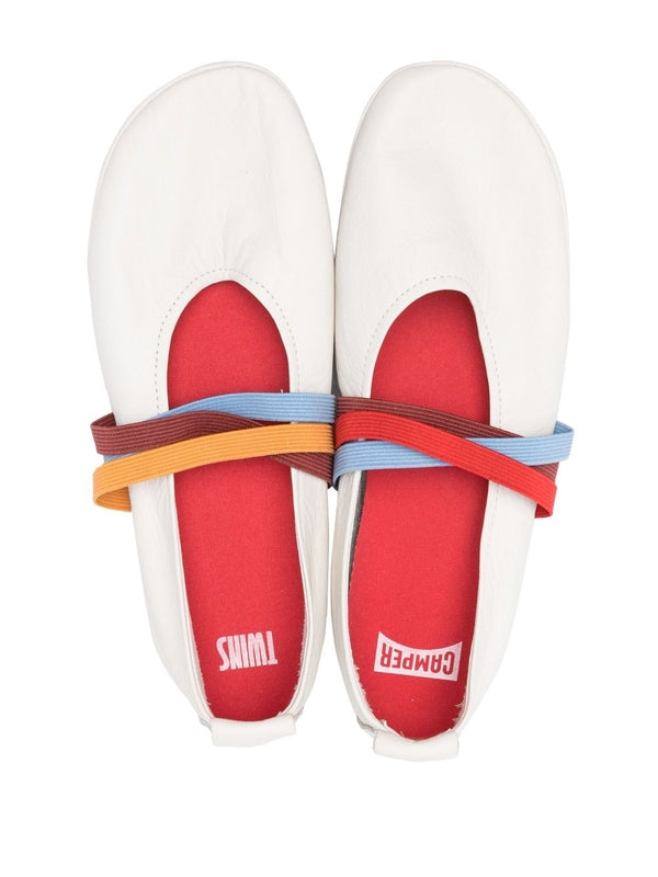 Camper White Flat Shoes