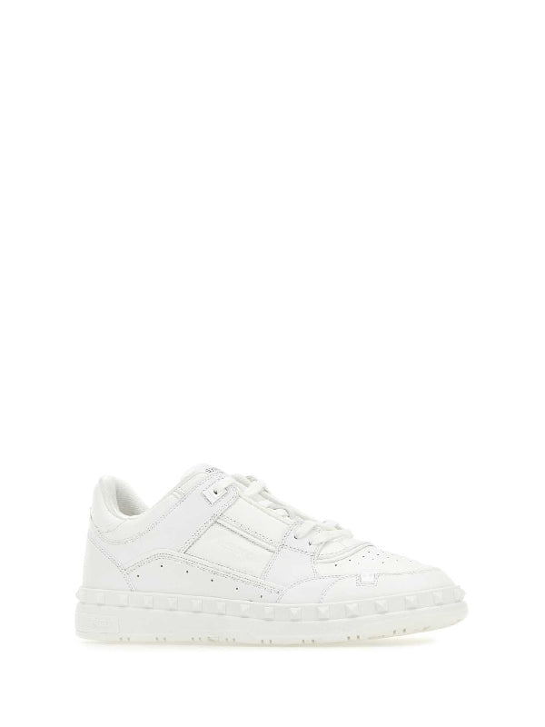 Valentino White Low Top Sneakers