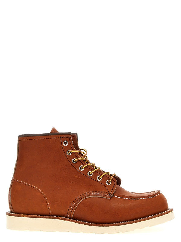 Red Wing Brown Lace-Up Boots