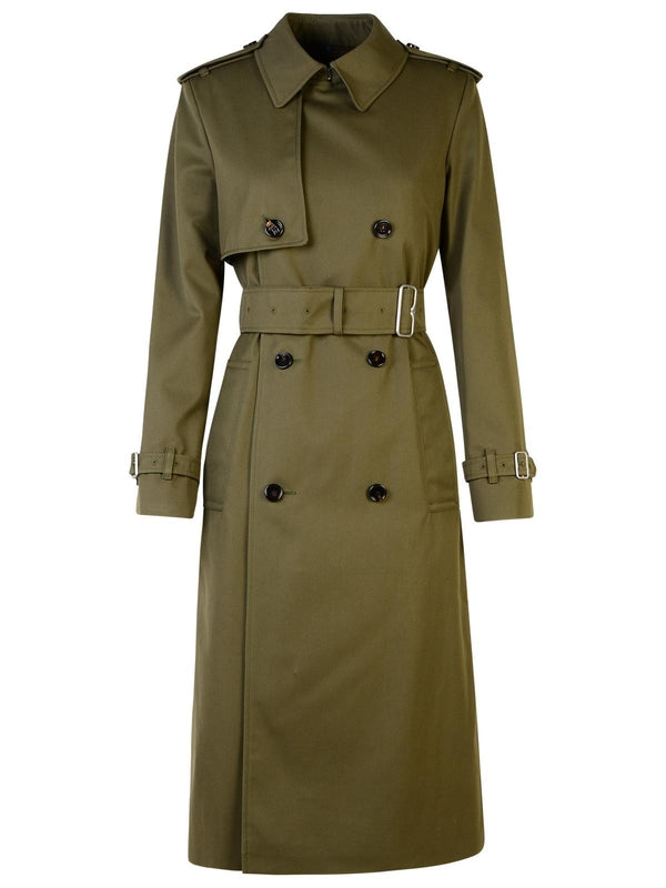 Belted Double Trench Coat