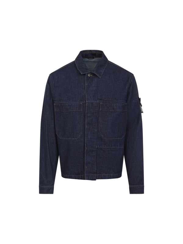 Wappen Patch Denim Jacket