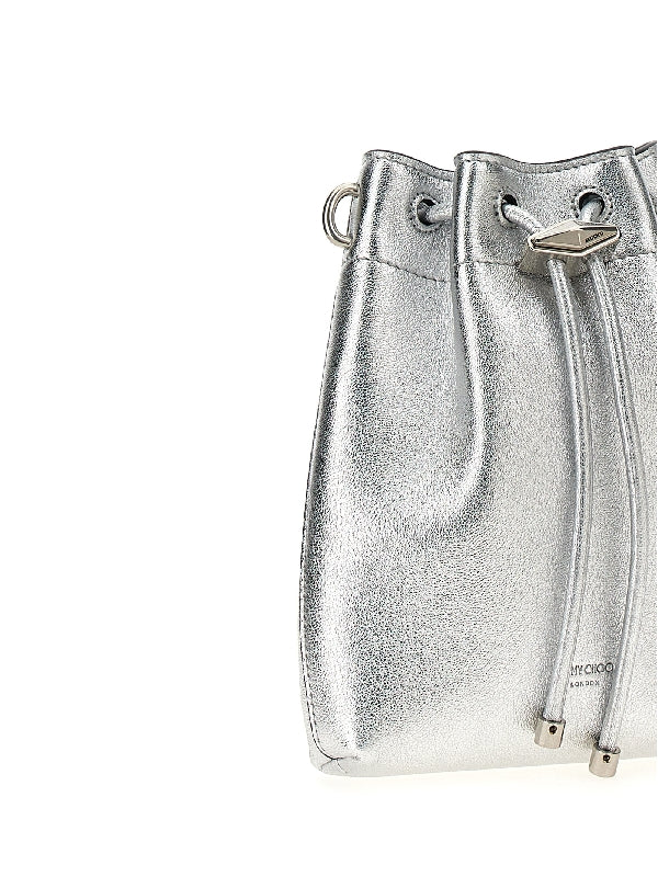 Bon Bon Metallic Leather
  Bucket Bag