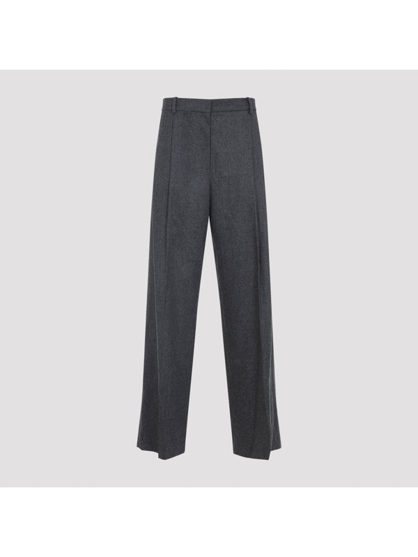 Khaite Grey Trousers