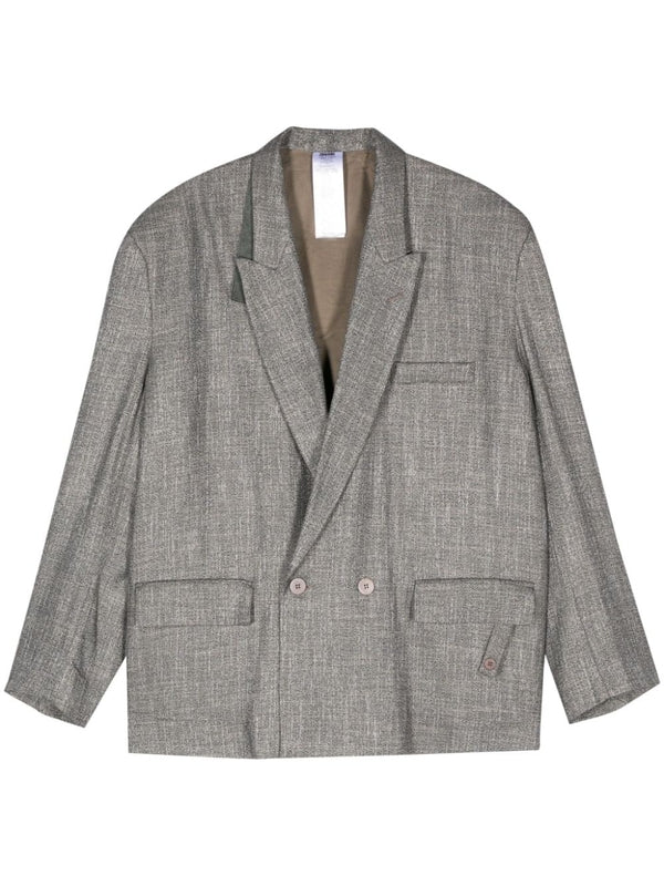 Double-Breasted Tailored Jacket