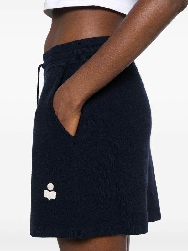 Amaline Logo Cotton Wool Skirt