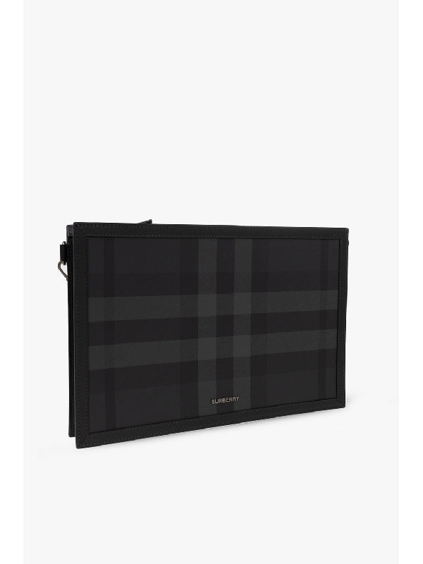 Logo
  Decoration Check Clutch Bag