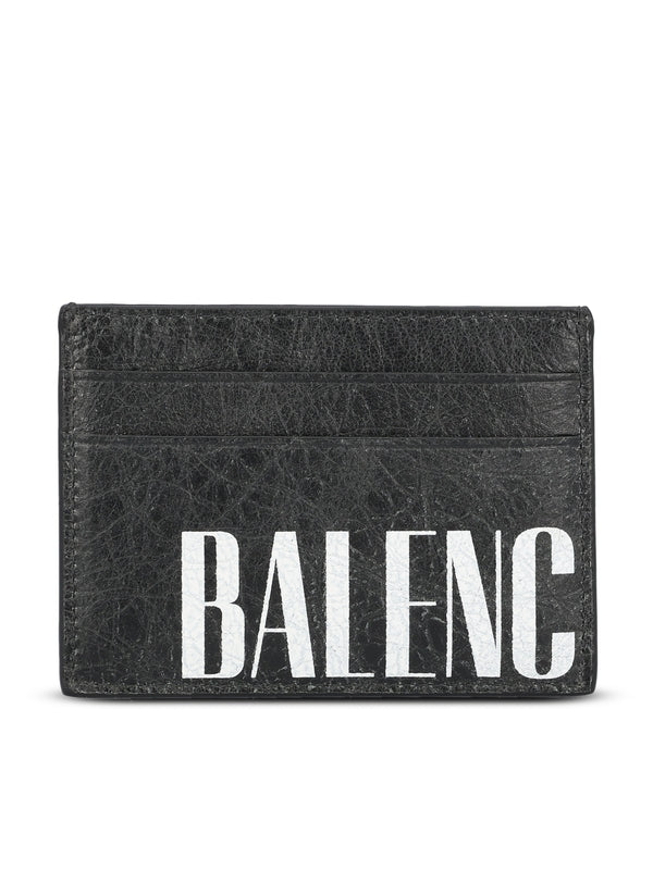 Balenciaga Black Card Holders