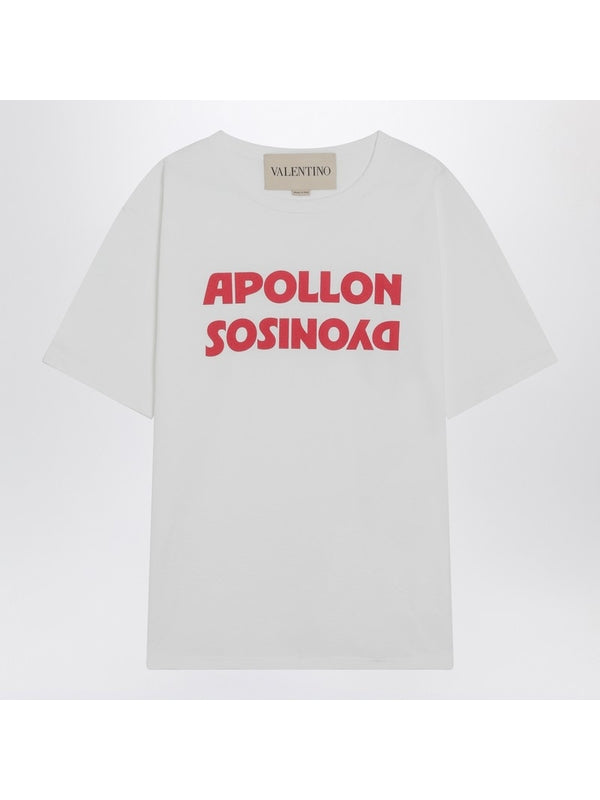 Valentino White Half Sleeve