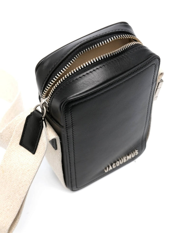 Vertical Logo Crossbody Bag