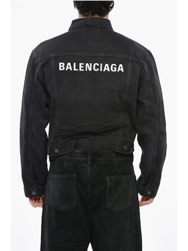 Balenciaga Black Trucker