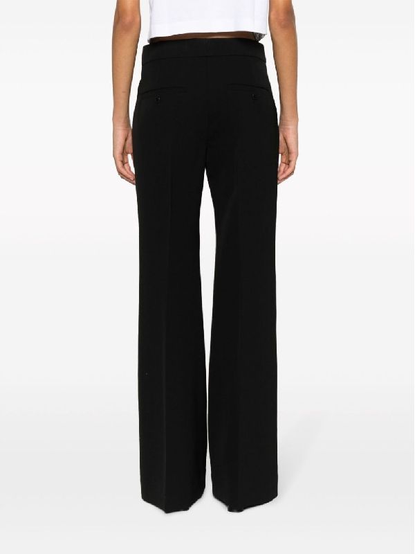 Wool Flare Pants