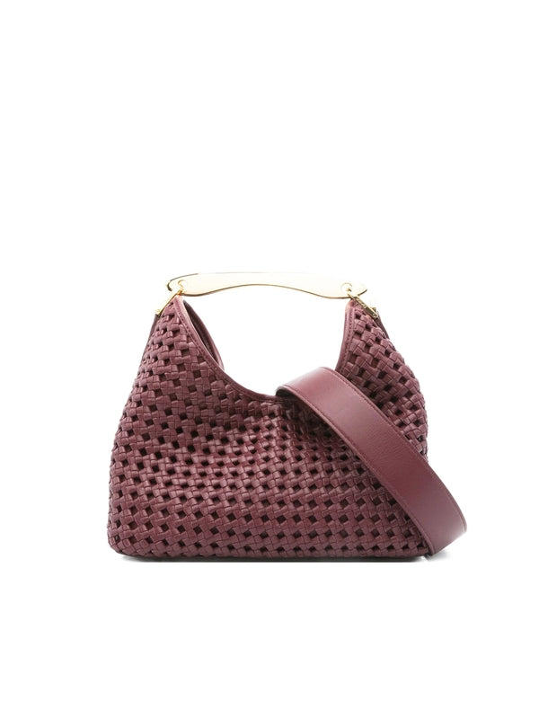 Elleme Burgundy Tote Bags