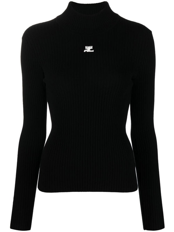 Courrèges Black Knitted