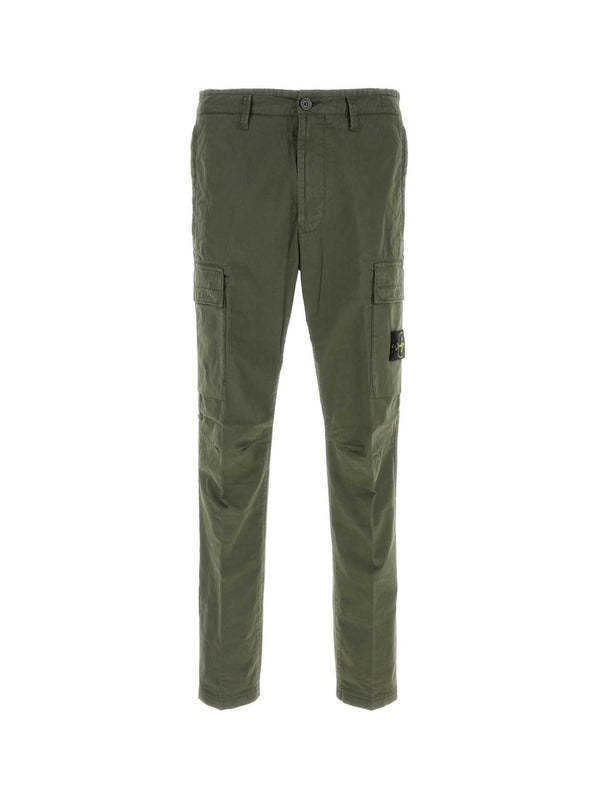 Woven Patch Cotton Jogger
  Pants