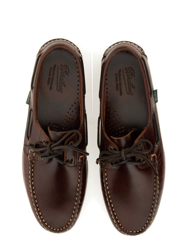 Paraboot Brown Boat Shoes