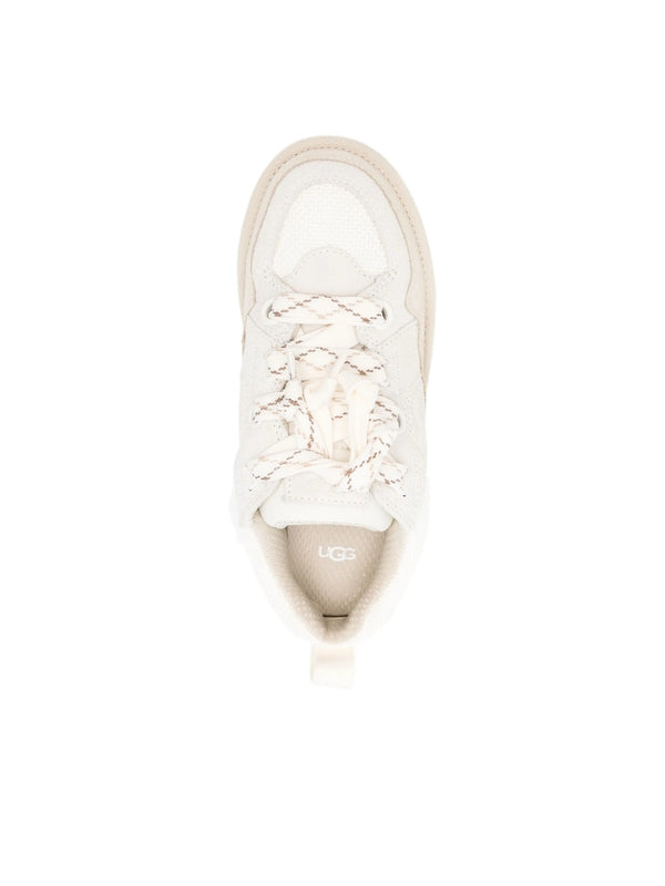 Ugg White Low Top Sneakers