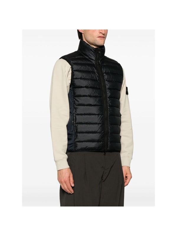 Appliqué Patch Nylon Quilted
  Padded Vest