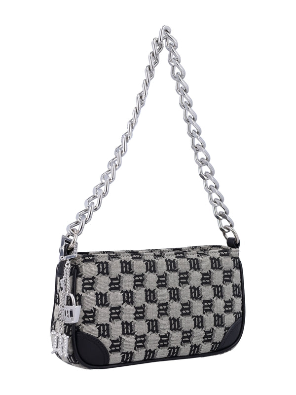 MISBHV - Monogram Chain Baby Shoulder Bag - Jente