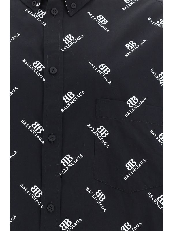 BB Logo Printed Short Sleeve
  Shirt