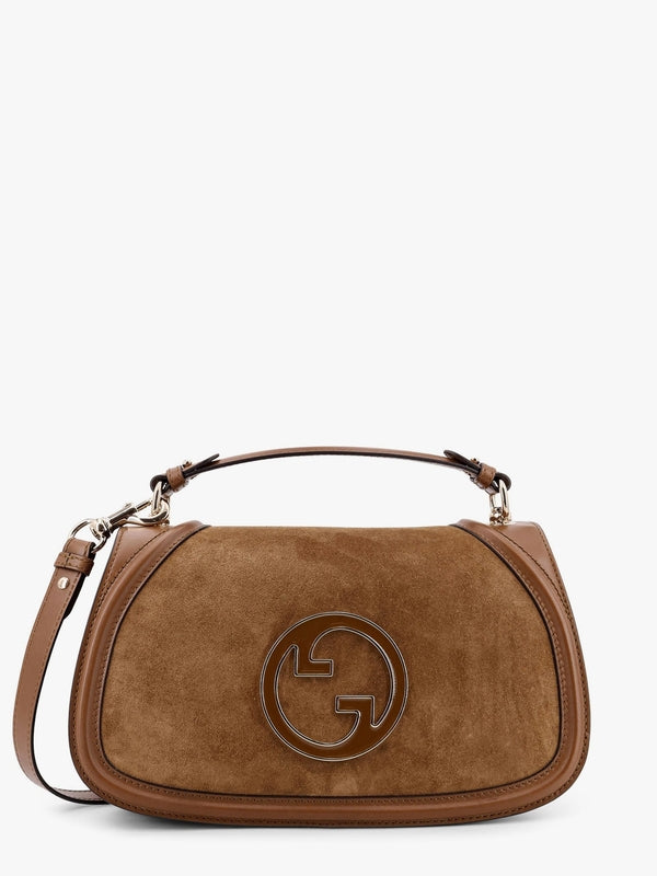 Blondie GG Suede Medium Tote Bag
