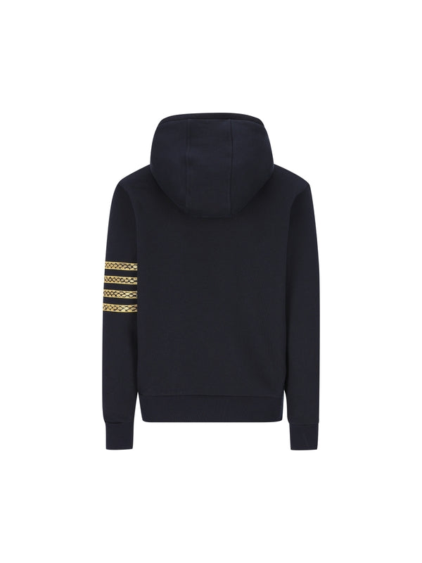 4-Bar Logo Patch Hoodieie