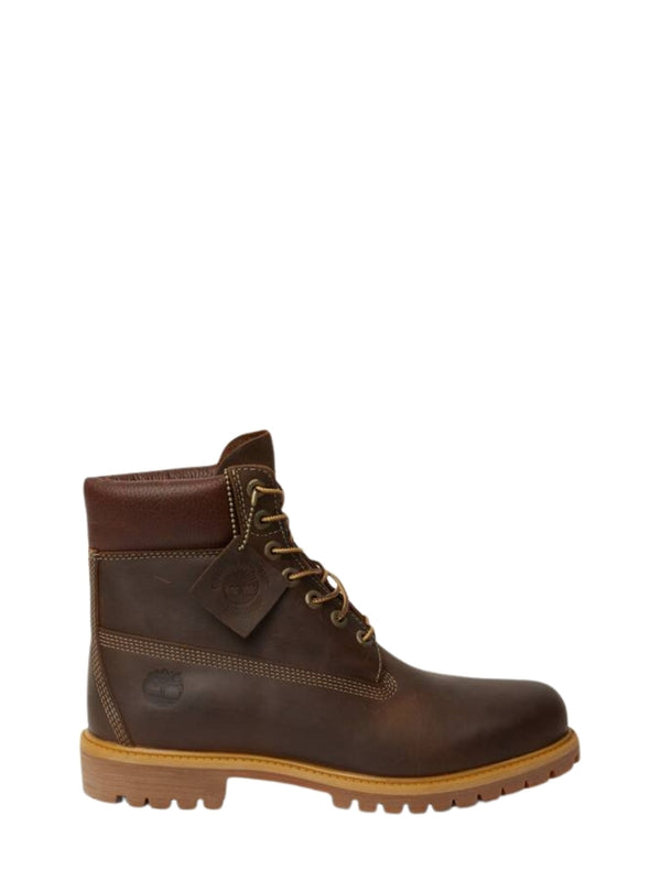 Timberland Brown Lace-Up Boots
