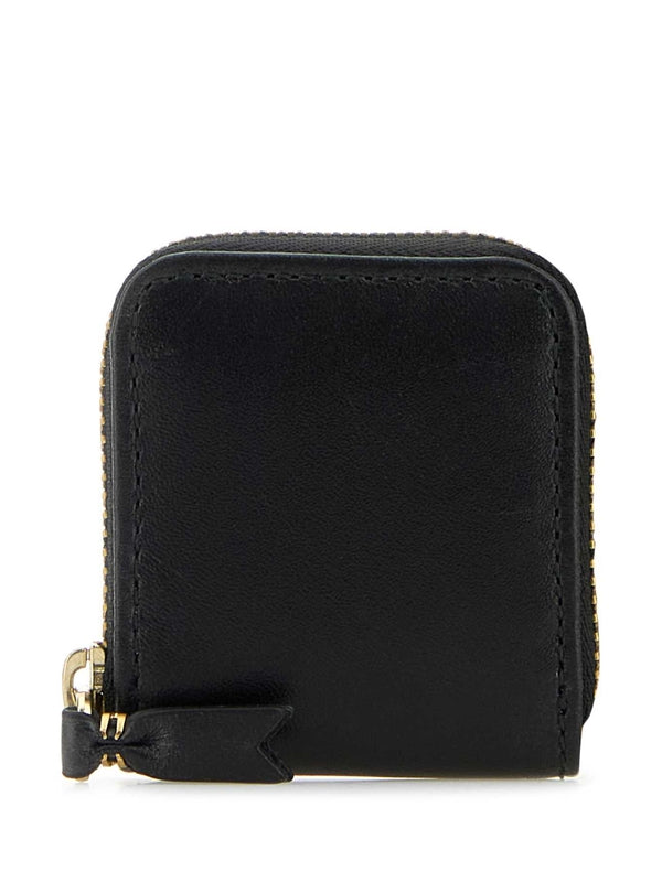 Zip Around Leather Wallet