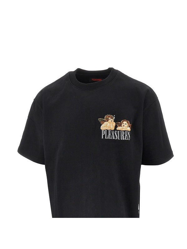 Pleasures Black Short Sleeve T-Shirt