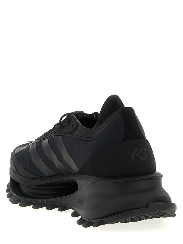 Y-3 Black Low Top Sneakers