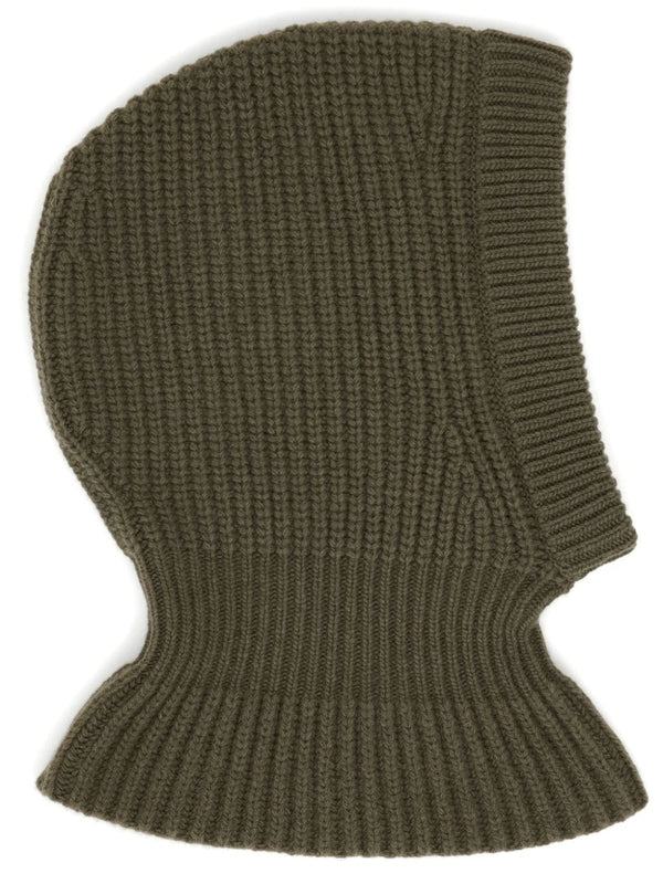 Ribbed Wool Balaclava