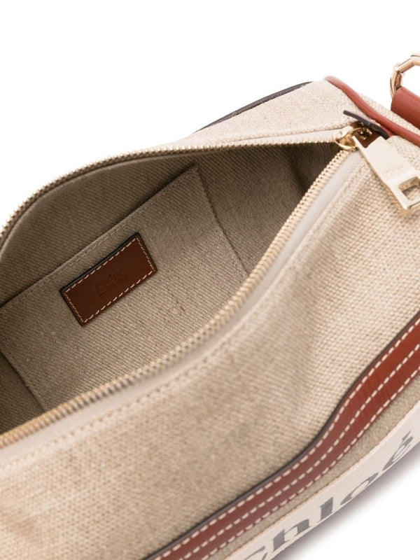 Woody Linen Shoulder Bag