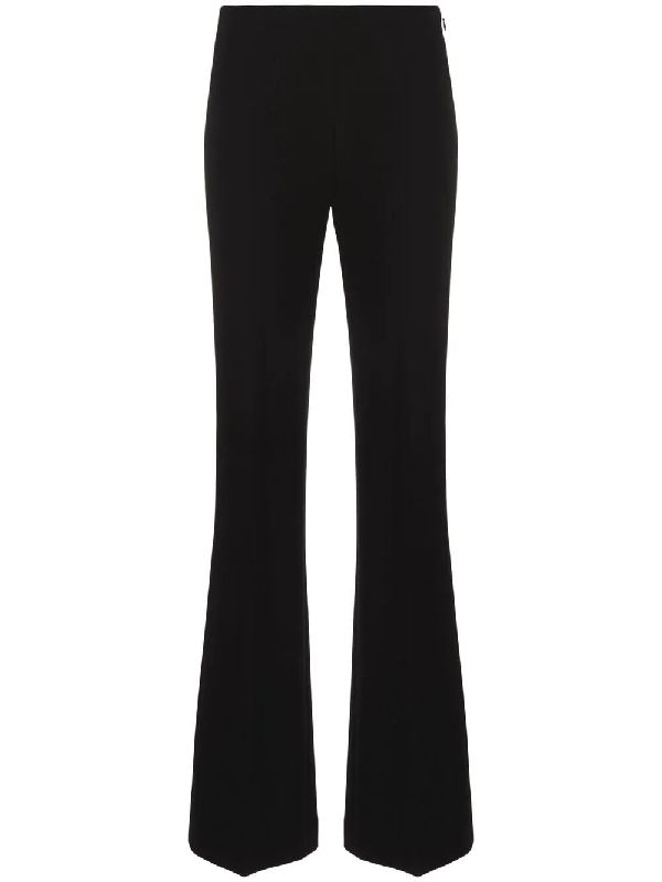 Black Wool Tailored Pants