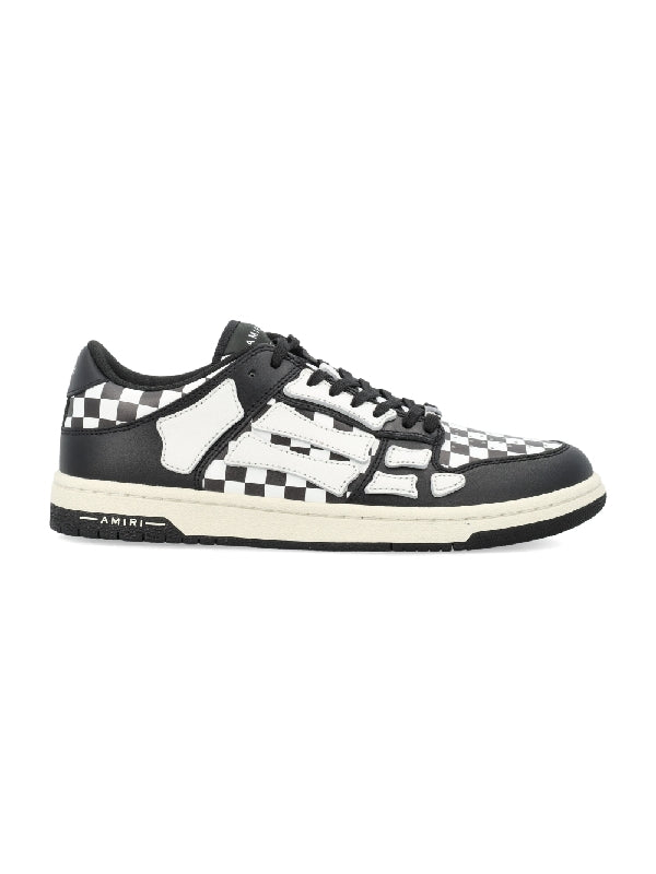AMIRI - Skel Checkerboard Lowtop Sneakers - Jente