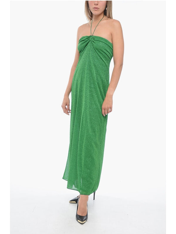 Oseri Green Long Dress