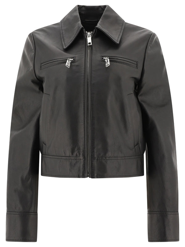 Bolsena
  Leather Biker Jacket