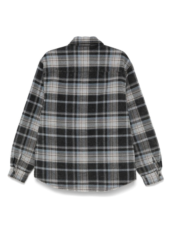 Logo Patch Check Shirt