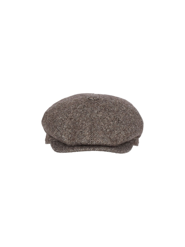 Logo Alpaca Blend Flat Cap